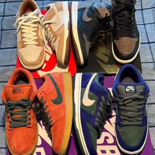 Nike Dunk, SB’s, & Jordan 1 size 10.5 used $100-$150 + shipping