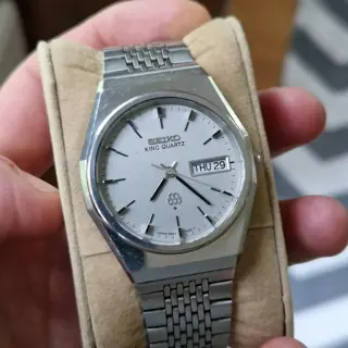 Seiko King Quartz 9923-7000 - Twin Quartz, original bracelet, 250$ shipped