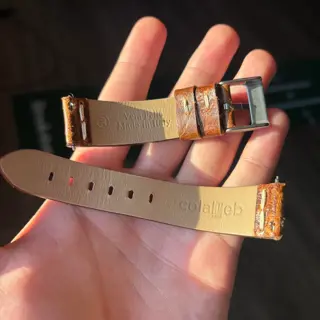 Vera Pelle Leather strap 20mm