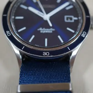 Seiko SARG015 6R15 JDM Sunburst Blue Automatic Watch - $300