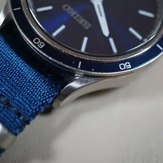 Seiko SARG015 6R15 JDM Sunburst Blue Automatic Watch - $300