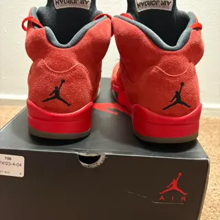 Jordan 5 Red Suede SZ 9.5 used $125