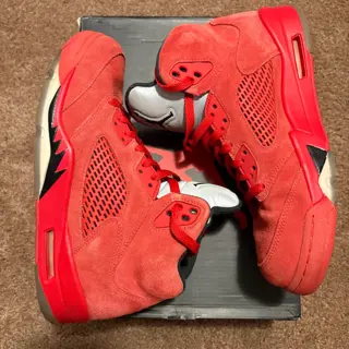 Jordan 5 Red Suede SZ 9.5 used $125