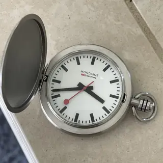 MONDAINE Savonnette Pocket Watch A6603034916SBB