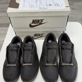 Jordan 1 Retro Og Low TS Brown Velvet Size 10 and 12.5 Mens $400 shipped