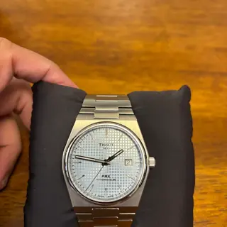 Tissot PRX Powermatic 80 40MM Ice Blue. Full Set. $450.