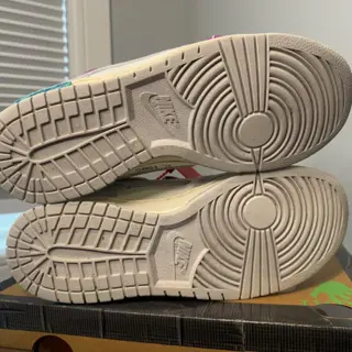 Nike dunk low off white lot 45 Sz 9 used og all $240 price reduction
