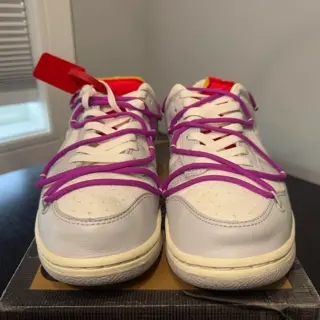 Nike dunk low off white lot 45 Sz 9 used og all $240 price reduction