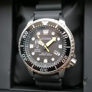 New Citizen Eco-Drive E168-S120314 Snoopy Limited Solar Quartz Divers 200M Watch - $395