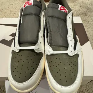 DS Jordan 1 low Travis Scott Medium Olive size 12.5: $475 invoiced and shipped