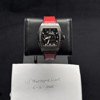 Hublot Spirit Of Big Bang Meca-10 45MM Skeleton Dial Leather Strap (614.NX.1170.RX)