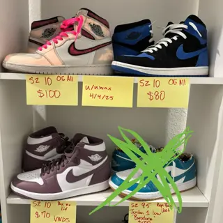 TAKING OFFERS | Check pics for details | SZ 9, SZ 9.5, SZ 10, SZ 10.5 | Jordans, Dunks, Yeezy, Adidas, Air Max, Crocs, and Collabs | $30 - $320