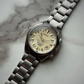 Seiko Alpinist GMT Perpetual Calendar Full Lume Dial SBCJ021 only for 899$ - Cheapest!