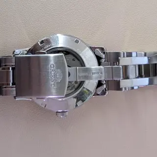 Orient Sun & Moon Automatic Black Dial Men's Watch RA-AS0002B with Box and Nato Strap