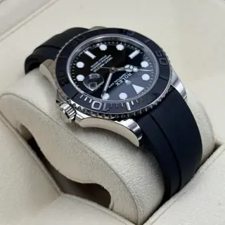 2024 Rolex Yacht-Master 42mm 226659 White Gold Oysterflex Black Dial - $28,250