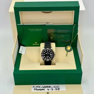 2024 Rolex Yacht-Master 42mm 226659 White Gold Oysterflex Black Dial - $28,250