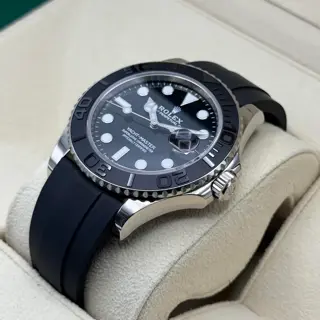 2024 Rolex Yacht-Master 42mm 226659 White Gold Oysterflex Black Dial - $28,250