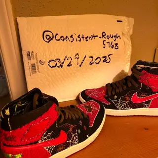 Air Jordan Knit 1’s YSL Custom Owned By Young Thug - Size 8.5 - $3,000 Shipped or Pickup In Houston , Tx