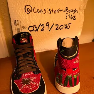 Air Jordan Knit 1’s YSL Custom Owned By Young Thug - Size 8.5 - $3,000 Shipped or Pickup In Houston , Tx