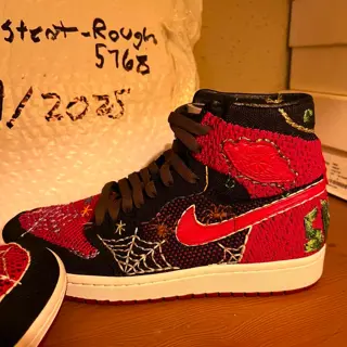 Air Jordan Knit 1’s YSL Custom Owned By Young Thug - Size 8.5 - $3,000 Shipped or Pickup In Houston , Tx