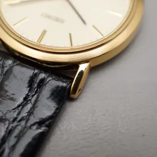 Vintage 2004 Seiko 7N01-0BH0 Gold Tone Classic Quartz Watch Original Condition - $120