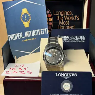 Longines Spirit Titanium 42mm L3.811.1.53.6 🔥 $1,999