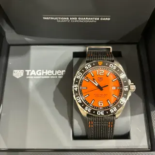 Tag Heuer Formula 1 Limited Edition Orange $1288.88 USD Price includes Shipping And Tax- Like NEW