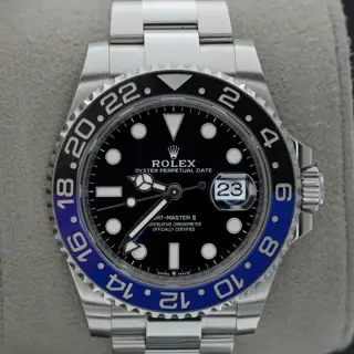 2024 Rolex GMT Master II Batman Oyster 126710BLNR BOXES/PAPERS!