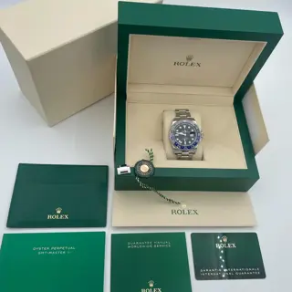 2024 Rolex GMT Master II Batman Oyster 126710BLNR BOXES/PAPERS!