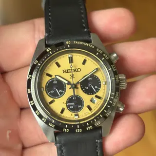Seiko Solar Speedtimer “Golden Panda” Ref. SSC817