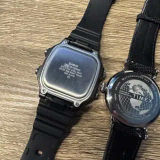 Timex Standard “Seamaster” and Casio AE1200