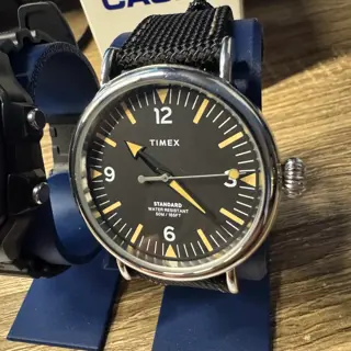 Timex Standard “Seamaster” and Casio AE1200