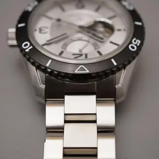 Orient Star RK-AT0107S Open Heart Power Reserve Divers Automatic Watch JDM White - $475