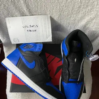 Jordan 1 Royal, Lost and Found, Navy SB 4, NB 993 VNDS/Used Sz 9.5 Invoiced and Shipped