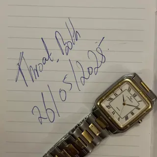 Seiko "Santos" Landy - 5P31-5200 - Two Tone - November 1987