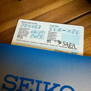 Seiko SLA021 MM300 BNIB 2025 Card