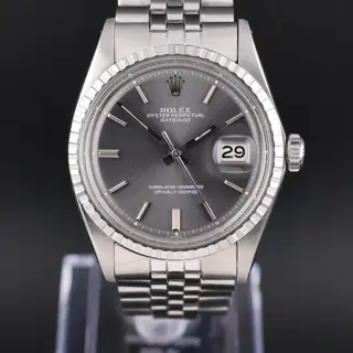 1972 Rolex Datejust 1603 – Stunning Slate Dial, Just Serviced