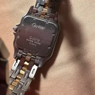 1988 Cartier Panthere Dual Tone Watch (Single Gold Row)