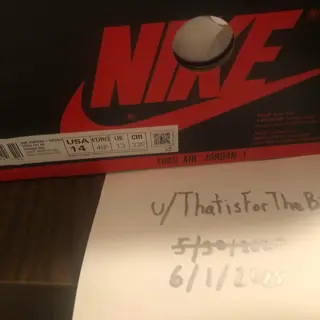 Jordan 1 High Union LA Chicago sz 14 DS $275