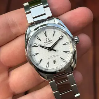 Omega Seamaster Aqua Terra - 220.10.38.20.02.001 White Dial - Full Kit