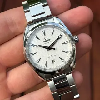 Omega Seamaster Aqua Terra - 220.10.38.20.02.001 White Dial - Full Kit