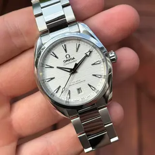 Omega Seamaster Aqua Terra - 220.10.38.20.02.001 White Dial - Full Kit