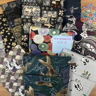 Japanese and other fabric pen pouches
