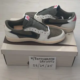 DS Jordan 1 TS 'Medium Olive' Size 9.5M $540