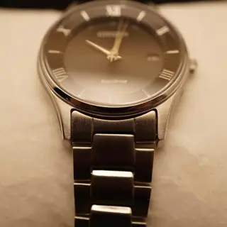 Citizen Eco-Drive H0F0-S114152 Black Dial Radio Wave Solar Quartz Ladies Watch - $110