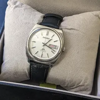 1970's Seiko Lord Matic Vintage Dress Watch Linen dial | 5606-7050 Price 250$ (includes shipping)
