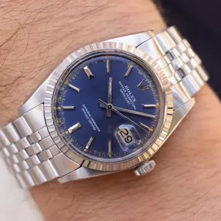 1973 Rolex Datejust Ref. 1603 | Matte Blue Tropical Dial