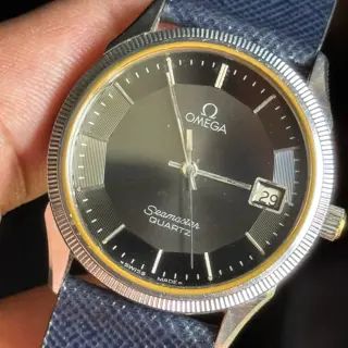 The Affordable Pie Pan. Omega Seamaster Quartz. 499 $ Fedex 🚢