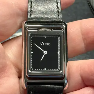 Vario VERSA reversible dual time - Black/Silver