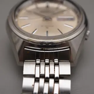 Vintage 1975 Seiko 5 Actus 7019-7060 Champagne Dial JDM Automatic Watch - $75